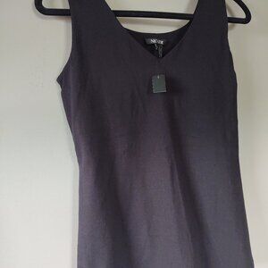 NWT Nic + Zoe ◾Black Tank + Built-in Sports Bra Size: S